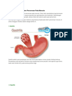 10 Gangguan Sistem Pencernaan Pada Manusia