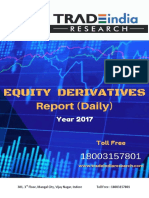 Equity Derivative Prediction Report by TradeIndia Research 27-03-2018