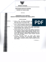 Perbup. Bogor Nomor 34 Tahun 2006 Tentang Pedoman Tata Tertib BPD