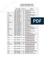 Jadwal Sig, Her, Mif New