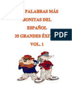 Las Palabras Mas Bonitas Del Español PDF