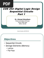 COE 202: Digital Logic Design Sequential Circuits: Dr. Ahmad Almulhem