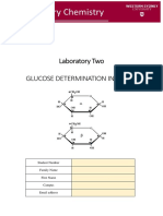 Laboratory Two - Glucose