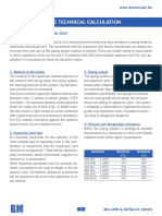 BM Europe Expansion Joints Technical Calculation