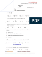 12th Public Exam Question Paper 2014 Maths March