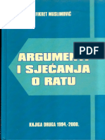 Fikret Muslimovic - Argumenti I Sjecanja o Ratu, Knjiga 2