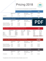 Fees and Pricing 2018: Swiss Degree in International Hospitality Management