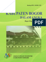 Kabupaten Bogor Dalam Angka 2017