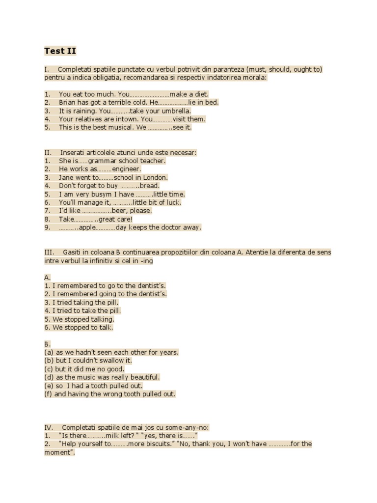 Test II | PDF