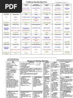 Food Preferences Checklist Template | PDF | Fruit | Veganism