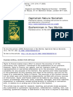 To Cite This Article: (2005) Ecofeminism in Two Worlds, Capitalism Nature Socialism
