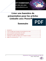 Microsoft PowerPoint - Créer Une Bannière de Présentation Pour Les Articles LinkedIn