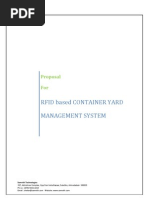 Proposal For Container Yard Management