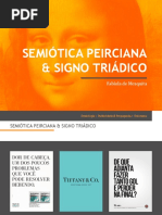 SEMIÓTICA PEIRCIANA
