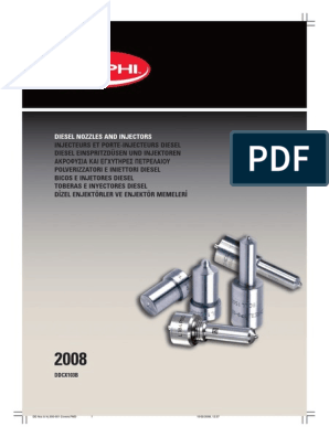 Delphi Katalog Duesen PDF, PDF, Fuel Injection