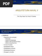Arquitetura Naval II - Aulas
