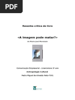 Antropologia a Imagem Pode Matar