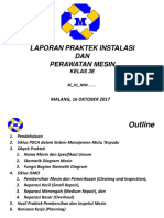 Laporan Paktek Instalasi Dan Perwatan Mesin