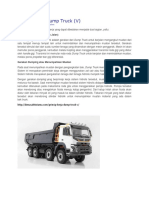 Prinsip Kerja Dump Truck