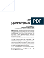 A Sociologia Weberiana e sua Articulação Políticas Educacionais.pdf
