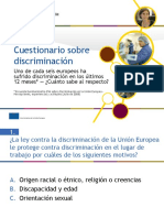 Cuestionario Sobre Discriminacion - ES