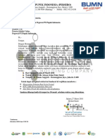 Surat Panggilan Tes Seleksi Calon Pegawai PT - Pupuk Indonesia (Persero) - Jakarta PDF