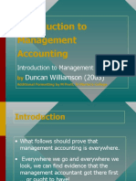 Introduction To Management Accounting