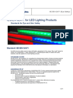 IEC/EN 62471 Eye Safety Standard for LEDs