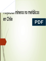 Proyectos Mineros No Metálicos en Chile