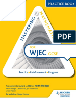 Mastering Mathematics WJEC GCSE Practice Book - Foundation