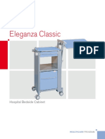 Eleganza Classic: Hospital Bedside Cabinet