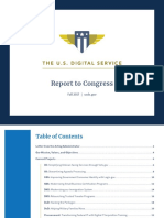 USDS - Report To Congress