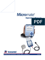 Micromate Operator Manual