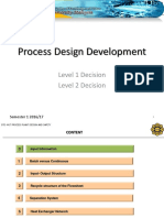 Process Design Development