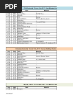 Agenda & Timeline (Excel Version)