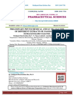 Preliminary Phytochemical and GC MS Analysis of Different Extracts of Psophocarpus Tetragonolobus Leaves