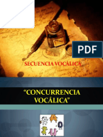 Concurrecia Vocálica- Tildación General
