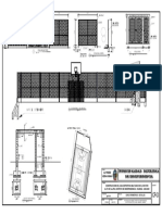 Plano de Cerco Perimetrico Losa Llupa Mdi - A2-Detalle de Cerco