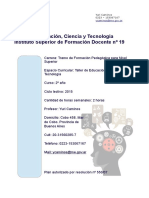 2 11. Planificacion Taller de Educación Ciencia y Tecnología PDF