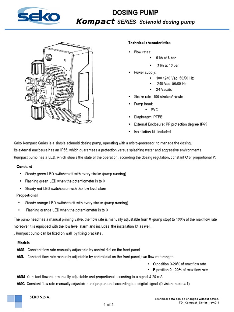 Ams200 PDF | PDF | Pump | Flow Measurement