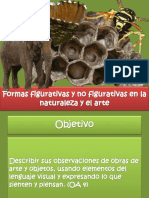 Formas Figurativas y No Figurativas en La Naturaleza Del Arte