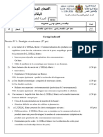 Economie Et Organisation Administrative Des Entreprises - Corrig Option Sc Eco -1