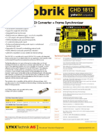 3gbit To SDI Converter + Frame Synchronizer