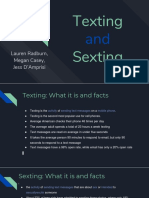 Texting and Sexting