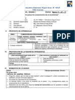 Ciencia Sesion 1 Componentes de Un Ecosistema