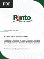 Psicopatologia - Transtornos 1