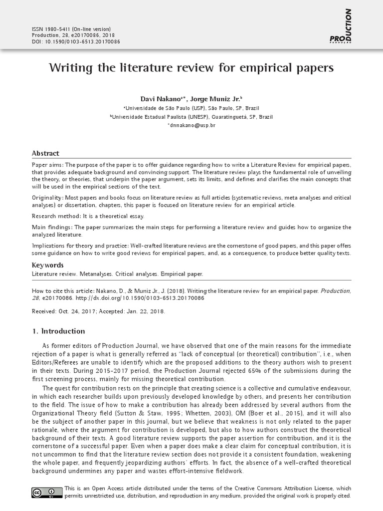 Empirical essay examples image