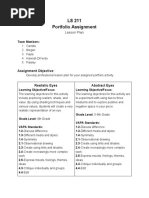 Vapa 5 6th Grade Standards