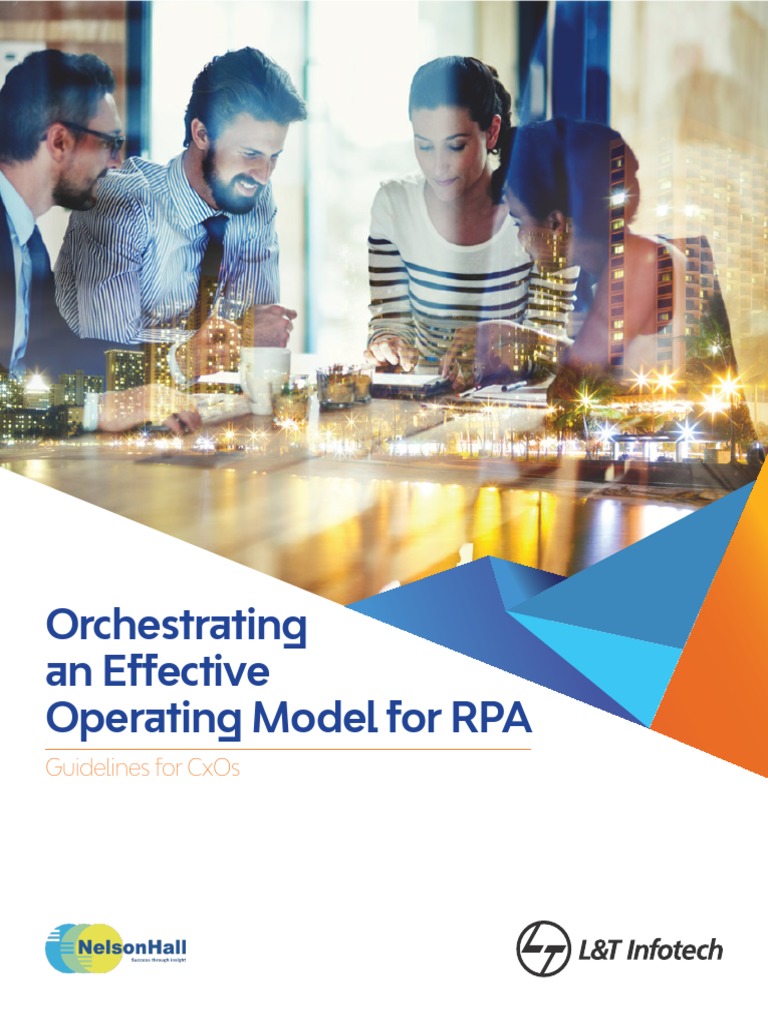 Orchestrating An Effective Operating Model For RPA Whitepaper 140417 W ...