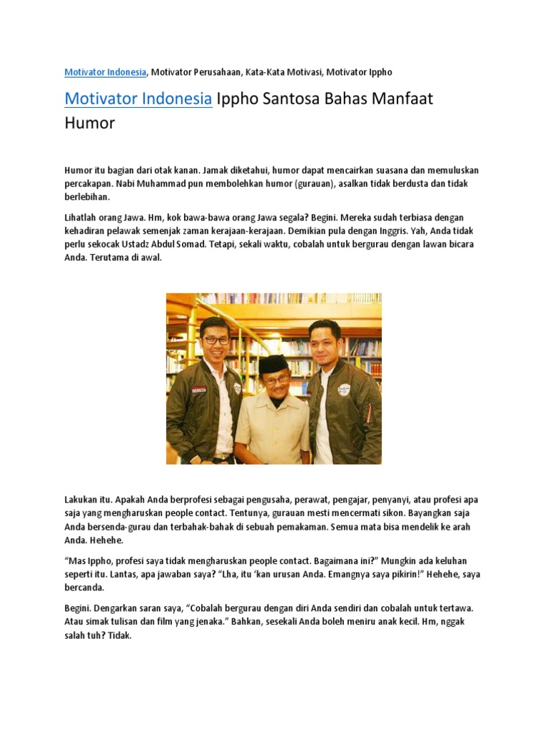 Motivator Indonesia